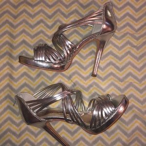 Chinese Laundry Silver Heels